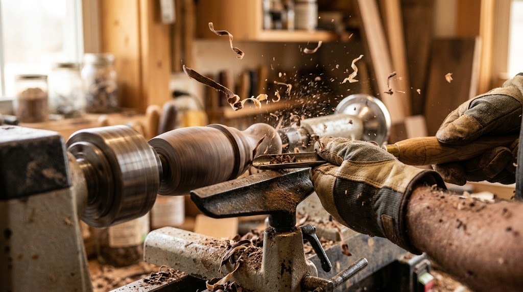 Turn the barrel (or shape it without a lathe)