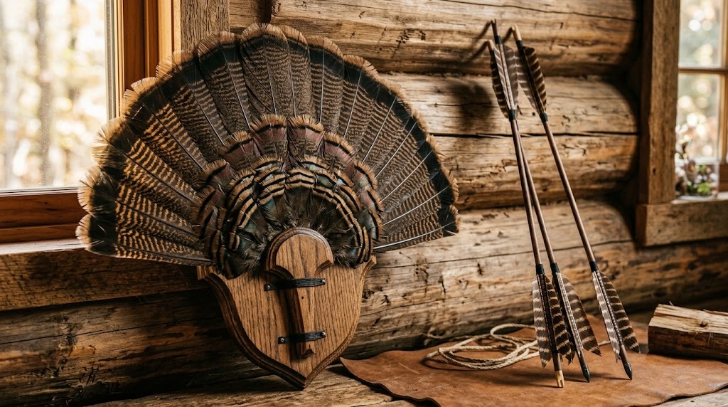 Turkey feathers: fans & fletching