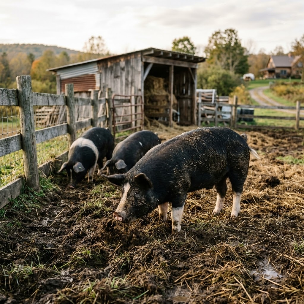 Berkshire Pigs